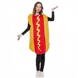 Size is M cosplay hot dog Funny food Costume Jumpsuit Halloween Campus party For Adult