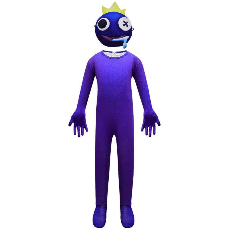 purple form roblox rainbow friends halloween costume jumpsuits with ...