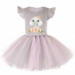 Size is 6-12M(80cm) elephant Tutu dress Birthday Outfits For Toddler Girls 3 years old With hair clip