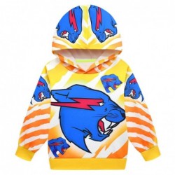 Size is 4T-5T(110cm) Mr Beast Lightning Cat Long Sleeve hoodie for kids 6 years old