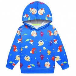 Size is 4T-5T(110cm) Pikmin Long Sleeve hoodie for kids 6 years old