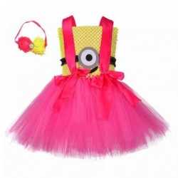 Size is 6-12M(80cm) Toddler Girls'Minions form Despicable Me Costumes Tutu dress Birthday Outfits