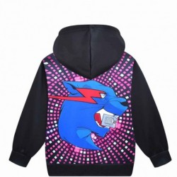 Size is 4T-5T(110cm) MR BEAST Long Sleeve hoodie for kids 4 years old