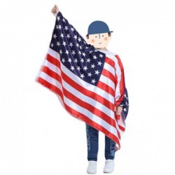 Size is free size adult's American flag Costumes for Independence Day Halloween