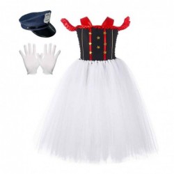 Size is S(2-3T) cosplay navy Gown For Toddler Girls 3 years old Tutu Birthday Outfits