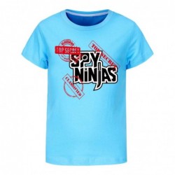 Size is 2T-3T(100cm) for girls SPY NINJAS pink t shirt for kids 5T-6T summer Outfits