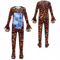 Size is 4T-5T(110cm) Leopard print Gorilla Tag Jumpsuit Costume for kids boys halloween with mask