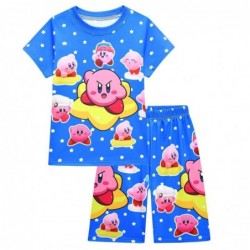 Size is 4T-5T(110cm) Kirby's Pajamas Short Sleeve two-piece for girls