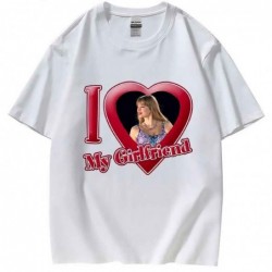 Size is XS for women Taylor Swift Tour Shirt I love my girlsfriend print T-shirt