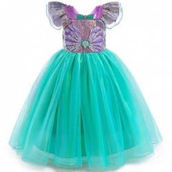 Size is 3T-4T(100cm) Toddler Girls' The Little Mermaid Costumes Tutu dress Birthday Outfits