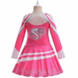 Size is 3T-4T(100cm) Toddler Girls'Cheerleading dress Costumes Halloween 7 years