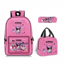 Size is onesize karakter sanrio kuromi a backpack for girls cute lunch bag pencil cases for school