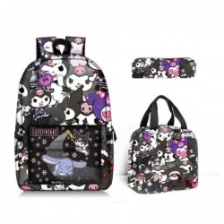 Size is onesize sanrio kuromi pencil case school bags for high school lunch box girls pencil case cute