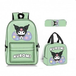 Size is onesize sanrio kuromi cute school bags for high school lunch bag for kids anime pencil case