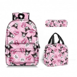 Size is onesize sanrio characters kuromi school bags for high school lunch bag girls pencil case bag