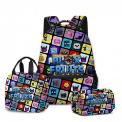 Size is onesize Roblox blox fruits ghost love blizzard spin school bag for kids lunch bag cartoon