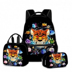 Size is onesize Roblox blox fruits leopard gravity dragon school bags for kids cute pencil case