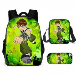 Size is onesize ben 10 backpack kids shoulder bag long strap pencil case boys