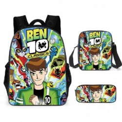 Size is onesize ben 10 birthday backpack kids boys shoulder bag cute pencil pouch boys