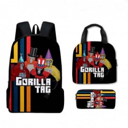 Size is onesize gorilla tag store backpack for boys anime lunch bag