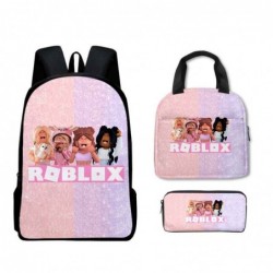 Size is onesize ROBLOX backpack for boys lunch bag backpack pencil case kit