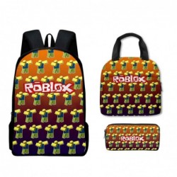 Size is onesize ROBLOX outdoor backpack big lunch bag pencil case girls