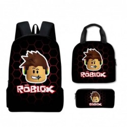 Size is onesize ROBLOX backpack boys cooler lunch bag pencil case kit