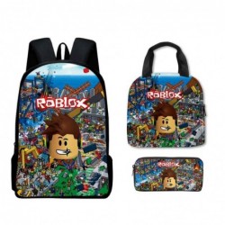 Size is onesize ROBLOX backpack for kids lunch bag for boys pencil box girls