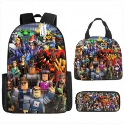 Size is onesize ROBLOX a backpack for kids lunch bag adults pencil case bag