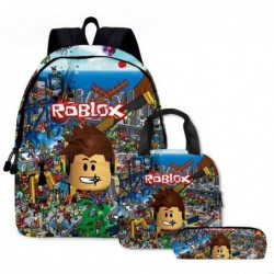 Size is onesize ROBLOX backpack for work lunch bag boys pencil case for kids