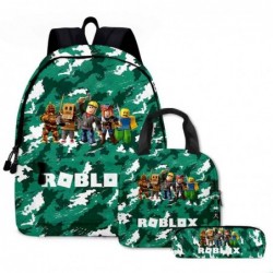 Size is onesize ROBLOX outdoor backpack lunch bag brown anime pencil case