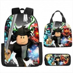 Size is onesize ROBLOX travel backpack cute lunch bag kids pencil case