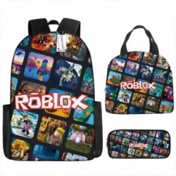 Size is onesize ROBLOX backpack for men lunch bag anime pencil case kawaii