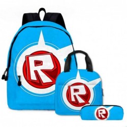 Size is onesize ROBLOX school bag for men lunch bag boys kids pencil case