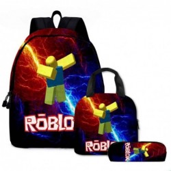 Size is onesize ROBLOX backpack boys lunch bag for boys kawaii pencil case