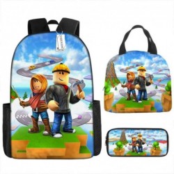 Size is onesize ROBLOX backpack for girls anime lunch bag pencil case canvas