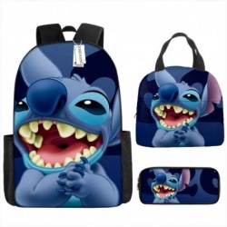 Size is onesize Stitch backpack boys lunch bag for school pencil case boys