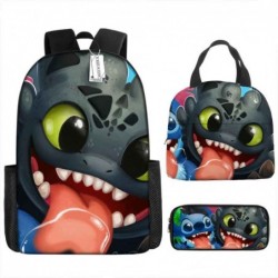 Size is onesize Stitch backpack for men elegant lunch bag pencil case girls