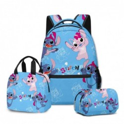 Size is onesize Stitch backpack boyz lunch bag cartoon pencil case girls