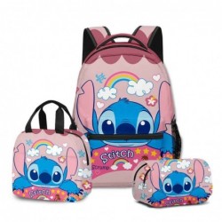 Size is onesize Stitch backpack for school adult lunch bag pencil box girls