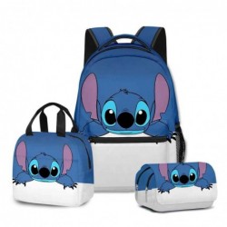 Size is onesize Stitch backpack boyz lunch bag for girls kawaii pencil case