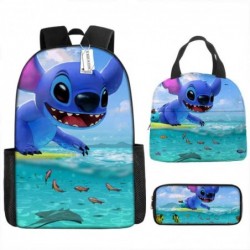 Size is onesize Stitch backpack for women cute lunch bag girls pencil case