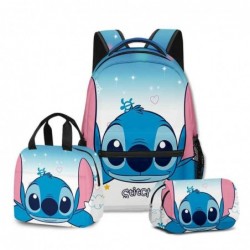 Size is onesize Stitch boys school bag lunch bag boys kawaii pencil case