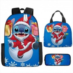 Size is onesize Stitch office backpack lunch bag kids pencil case box