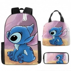 Size is onesize Stitch school bag for men cute lunch bag pencil case pouch