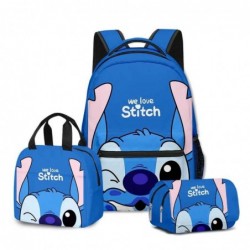 Size is onesize Stitch backpack for girls girls lunch bag pencil case kit