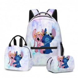 Size is onesize Stitch boys school bag lunch bag for girls pencil case boys