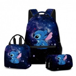 Size is onesize Stitch office backpack lunch box girls pencil case bag