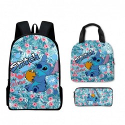 Size is onesize Stitch backpack boys girls lunch bag pencil case big