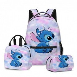 Size is onesize Stitch backpack boys lunch bag adults cute pencil case